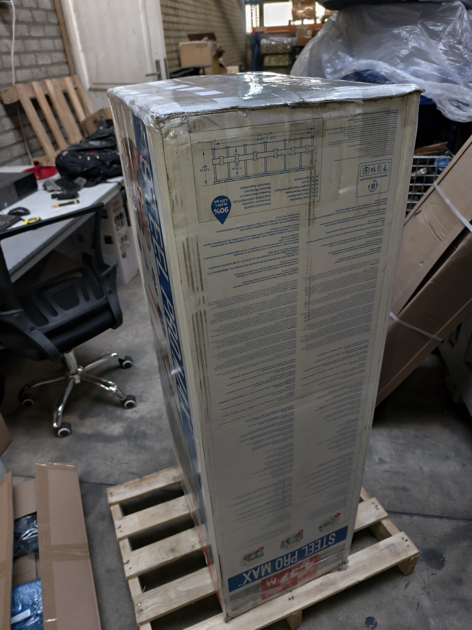 Bestway Steel Pro Max Zwembad 457x122cm - 40% KORTING - Compleet Set!