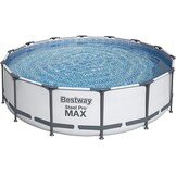 Bestway Steel Pro Max Zwembad 457x122cm - 40% KORTING - Compleet Set!