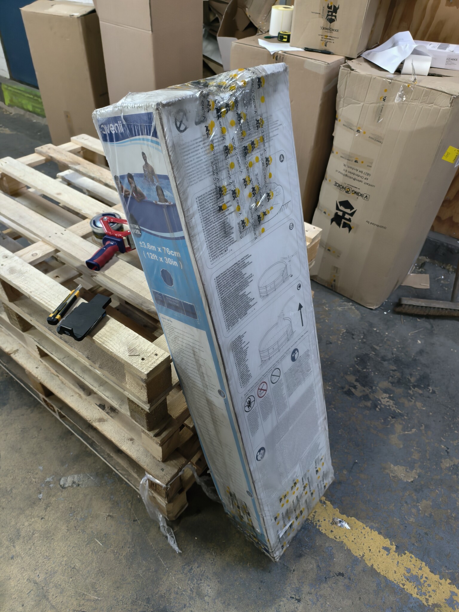 Avenli Opzetzwembad 366x76cm Compleet Set - 56% Korting!