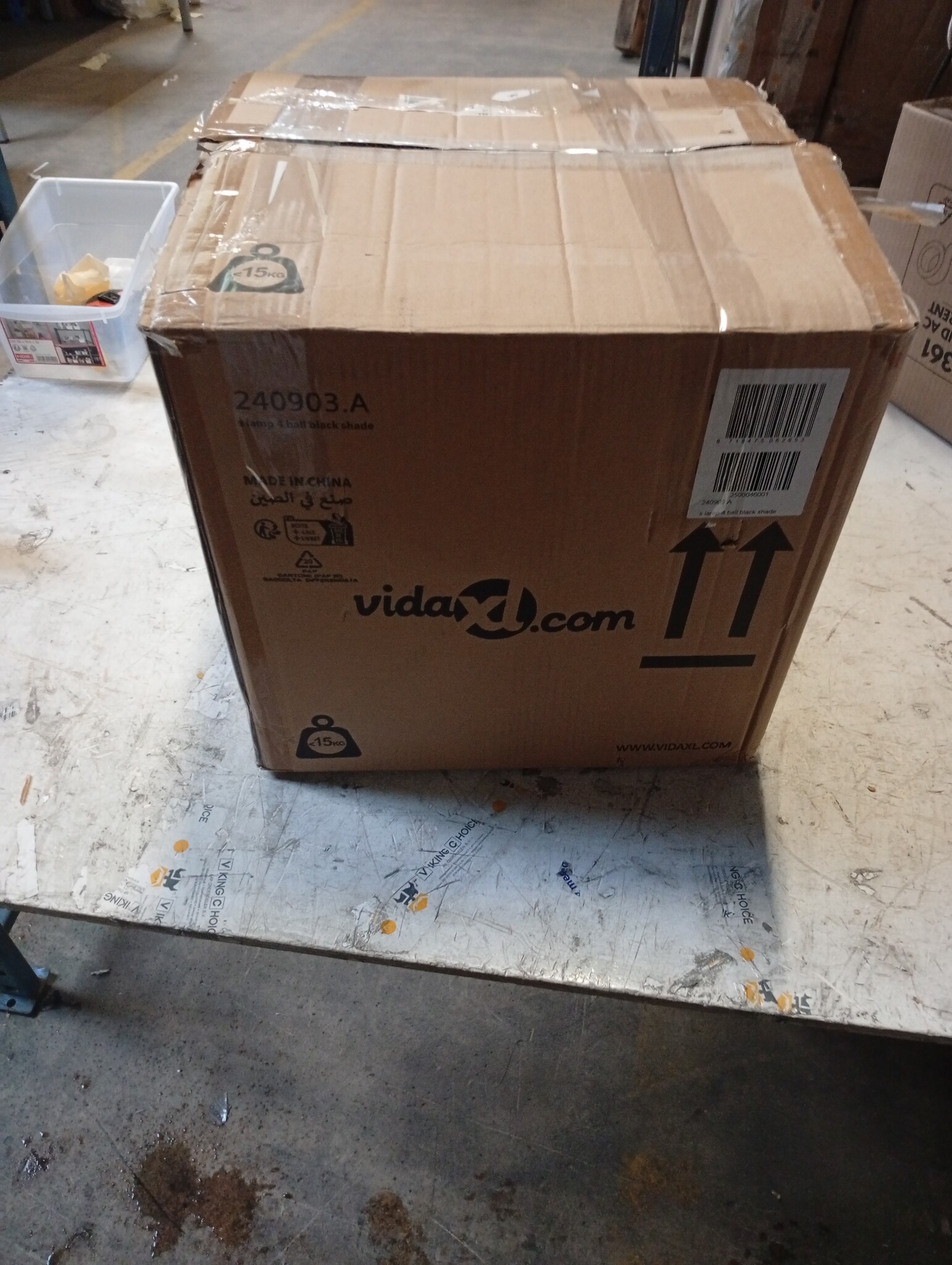 VidaXL Eleganza Vloerlamp Zwart | 60% Korting | Kleine Deuk