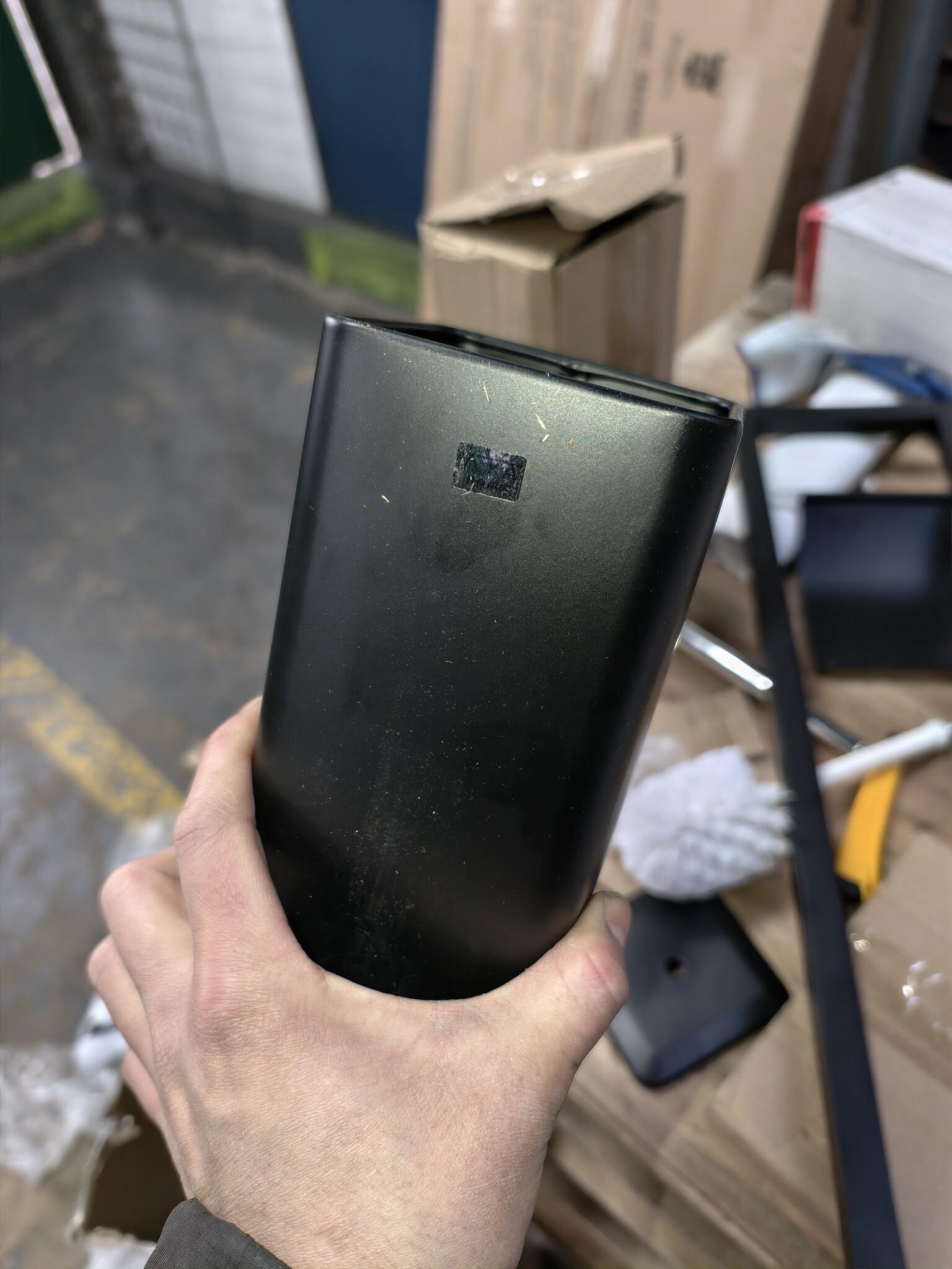 WC Rolhouder met Borstel (Zwart) - 40% Korting!