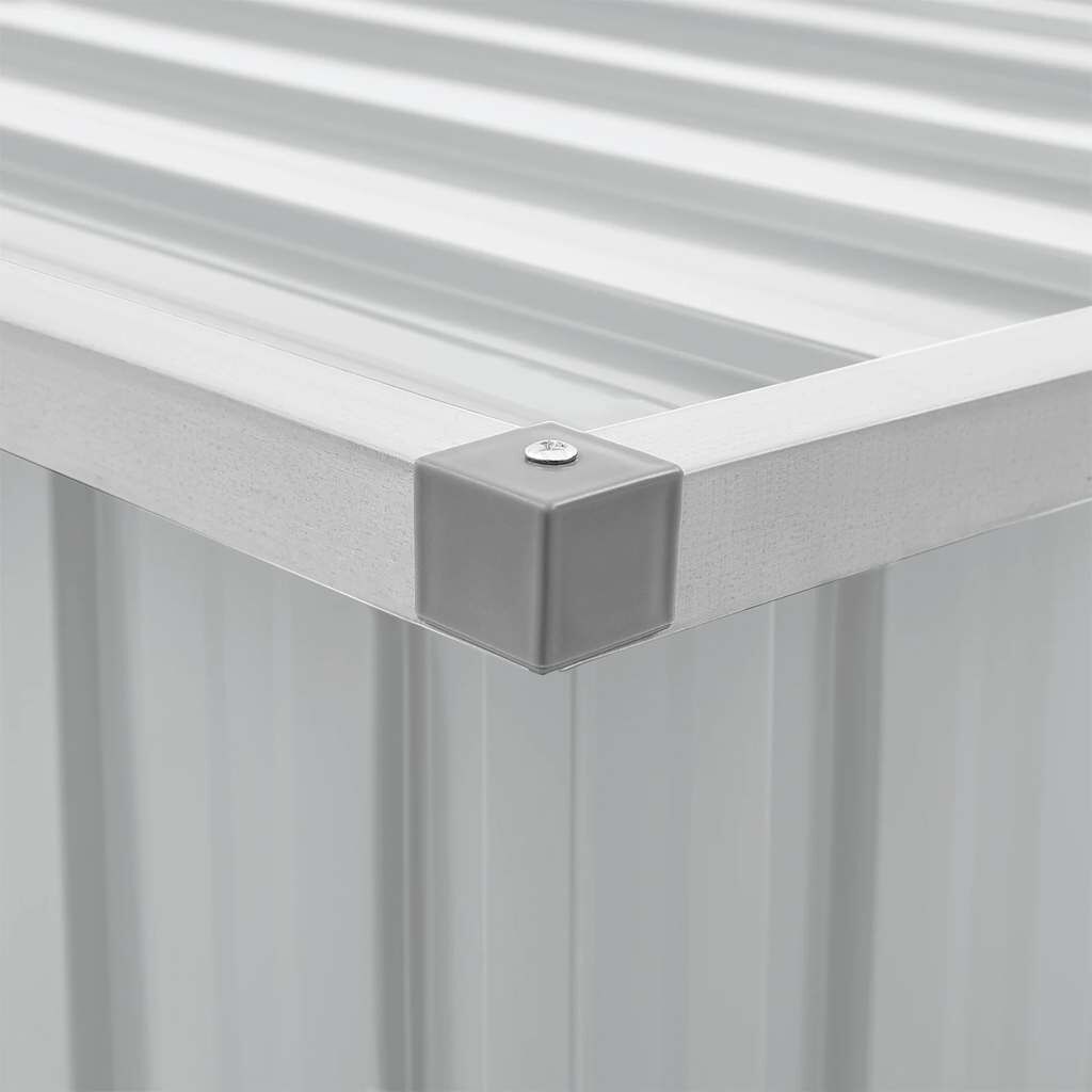 VidaXL Tuinbox 149x99x93 cm Grijs - 40% Korting! Retourdeal!