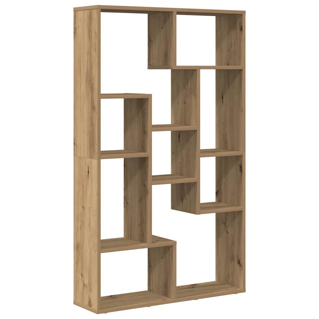 VidaXL Boekenkast 72x20x120cm Bewerkt Hout Artisanaal Eiken - 35% Korting!