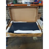 vidaXL Poort 105x180cm Grasontwerp Staal Antraciet - 55% Korting!