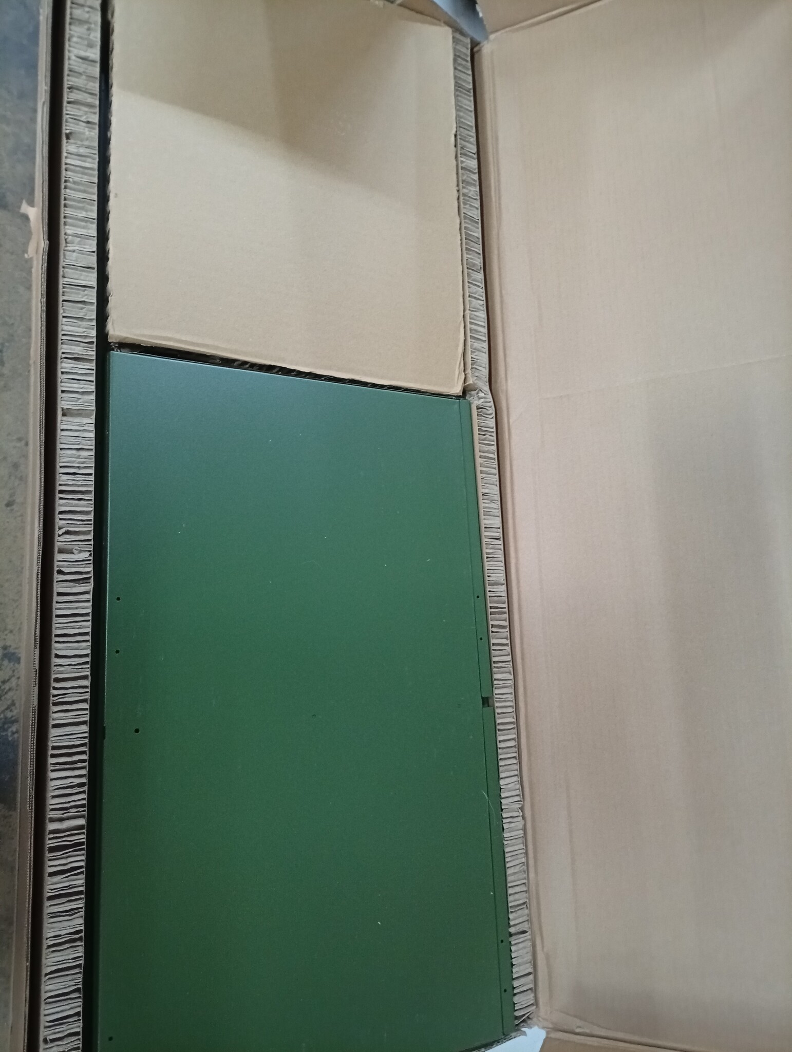 vidaXL Dressoir Olijfgroen Staal (55% KORTING!) - 100,5x39x72 cm