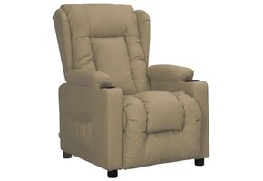 VidaXL Fauteuil Cappuccino Kunstleer - 38% Korting! Direct Leverbaar!