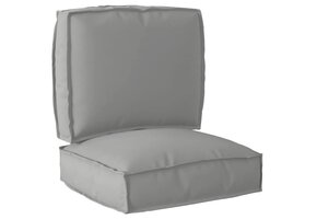 VidaXL Palletkussen Grijs 50x50cm Oxford Stof - NU 71% KORTING!