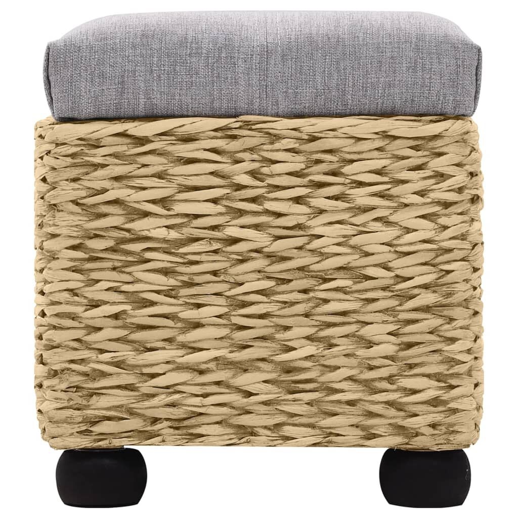 VidaXL 2-delig Bankstel Zeegras Grijs - 40% Korting! Direct Leverbaar!