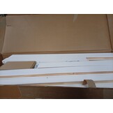 vidaXL Schuifdeur Wit Grenenhout (100x208cm) - 55% Korting! Retour met Lichte Schade