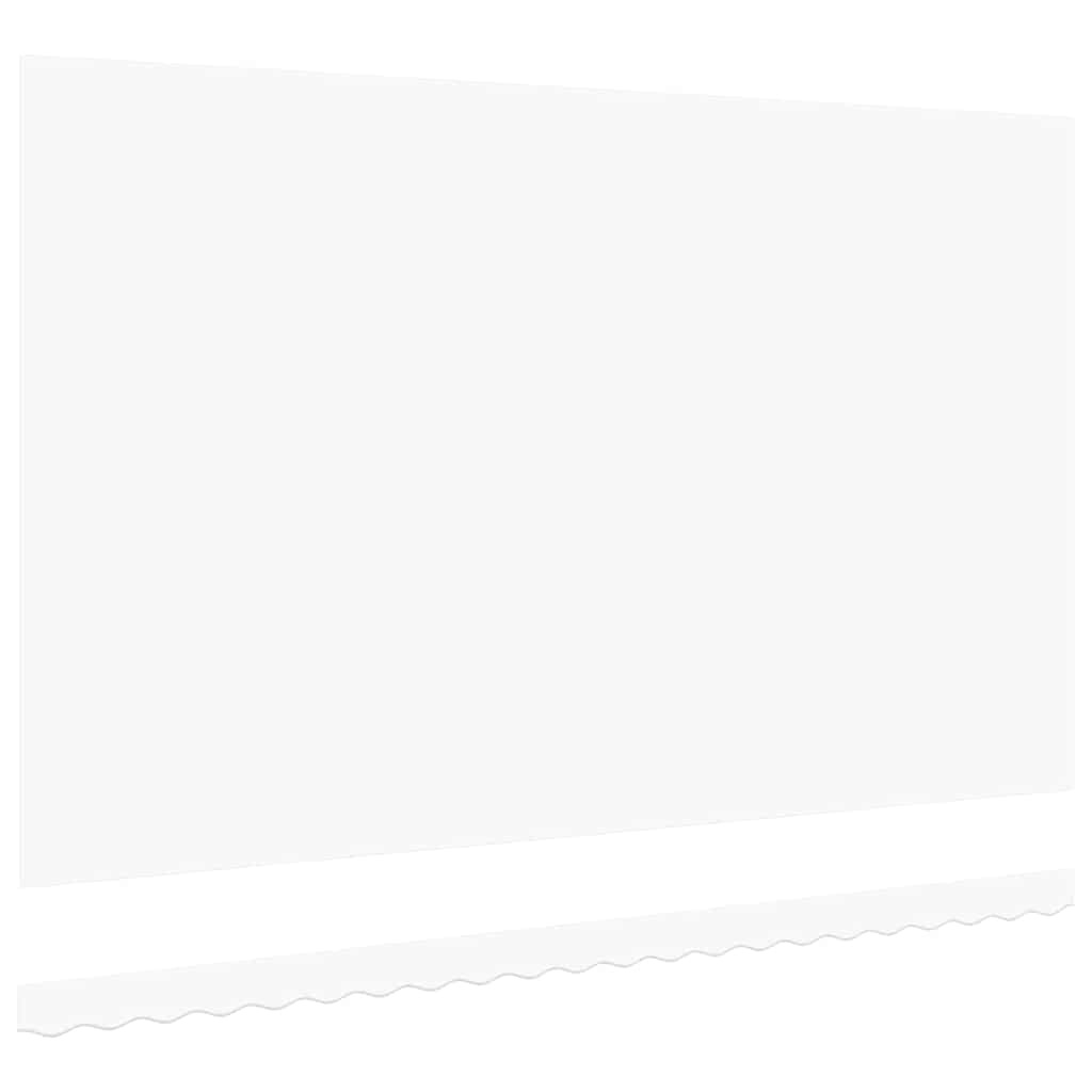 VidaXL Zonnescherm Vervangingsdoek Wit (500x350cm) - 55% Korting!