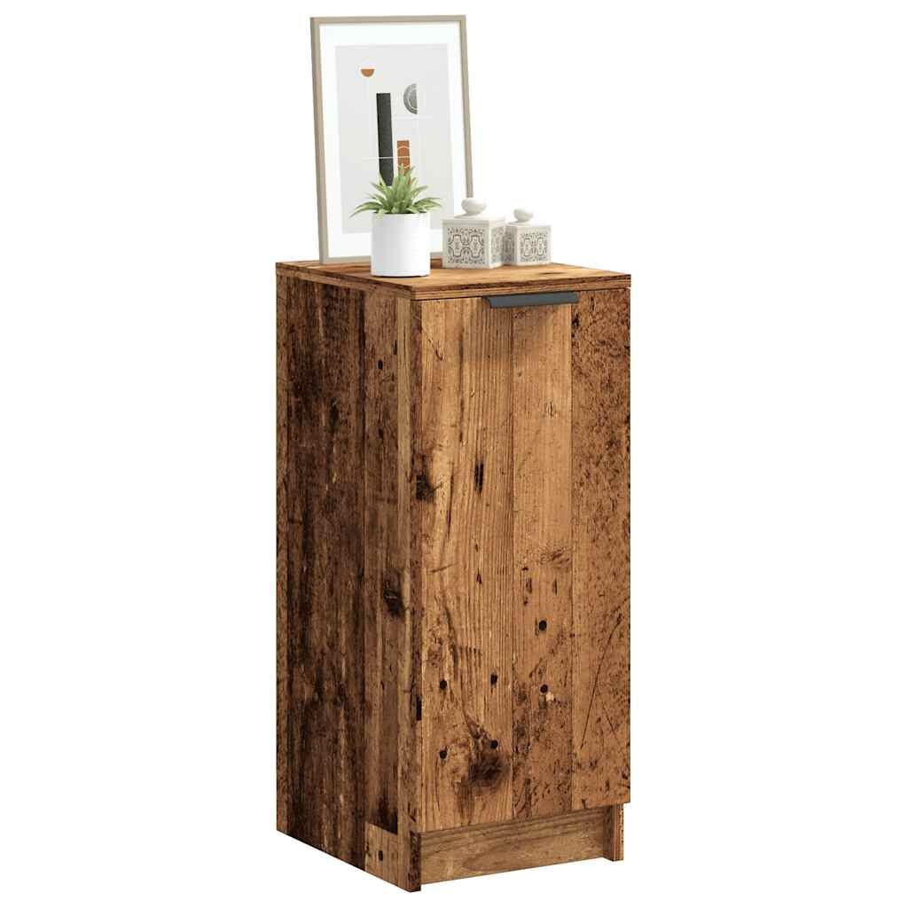 VidaXL Schoenenkast Oud Hout - 29,5x35x70 cm - 35% Korting!