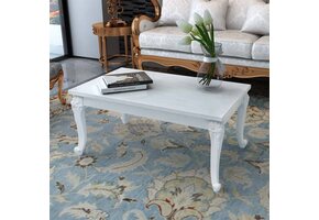 VidaXL Salontafel Hoogglans Wit 100x50x42 cm - 65% Korting!