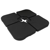 Draagbare Parasolvoet 60L (Zand/Water) - 60% Korting!