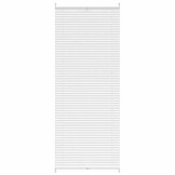 vidaXL Plisséjaloezie 70x200cm Wit - Nu 65% Korting!