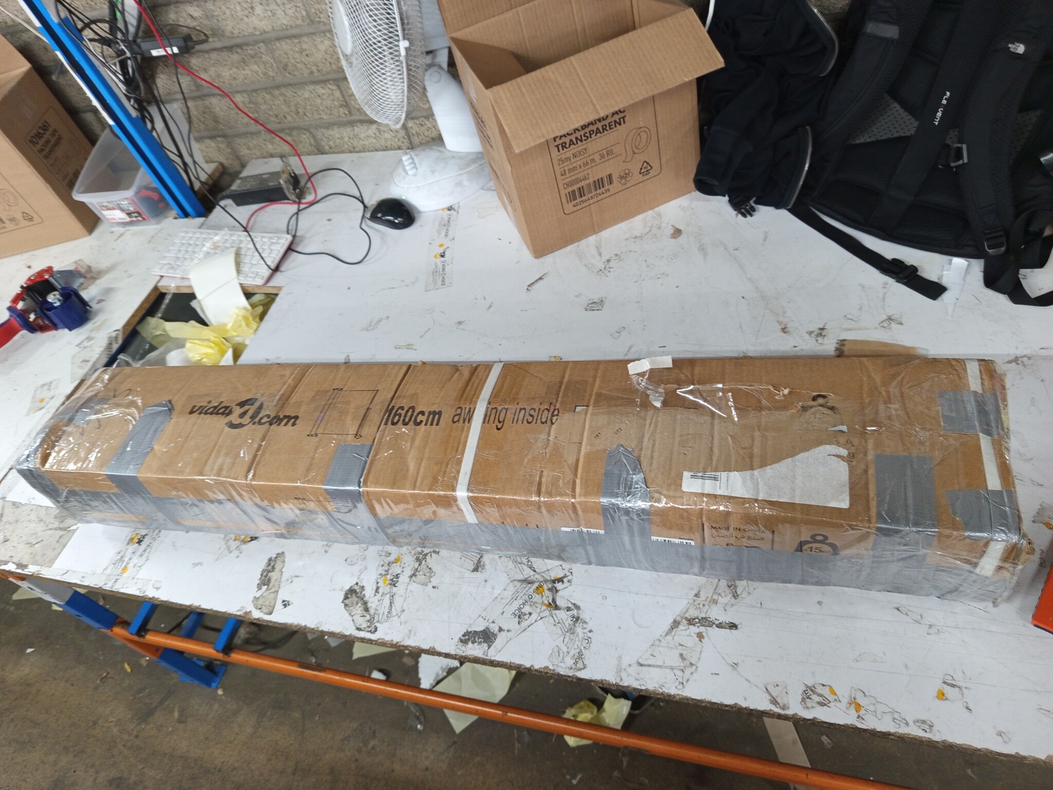 vidaXL Uittrekbaar Tuinscherm 600x160cm Grijs | 59% Korting!