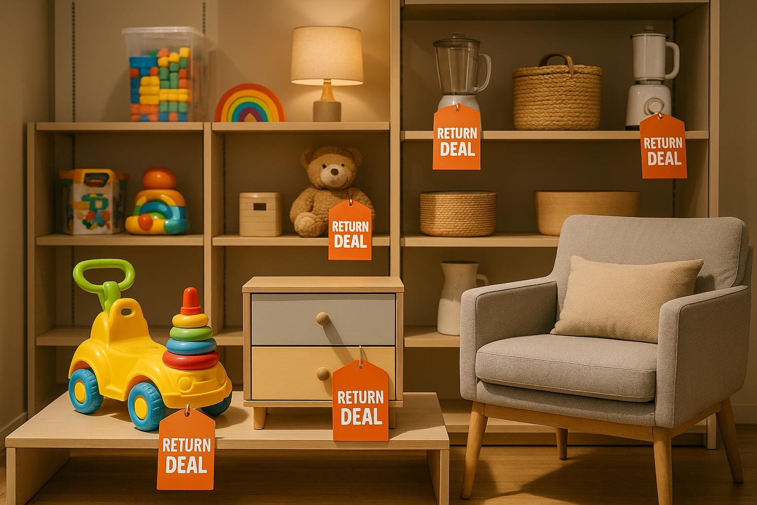 Complete gids: zo haal je het meeste uit retourdeals voor speelgoed, meubels en meer