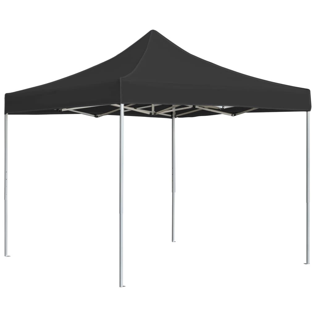 VidaXL Partytent 3x3m Aluminium Antraciet | 60% Korting! Kleine Scheur