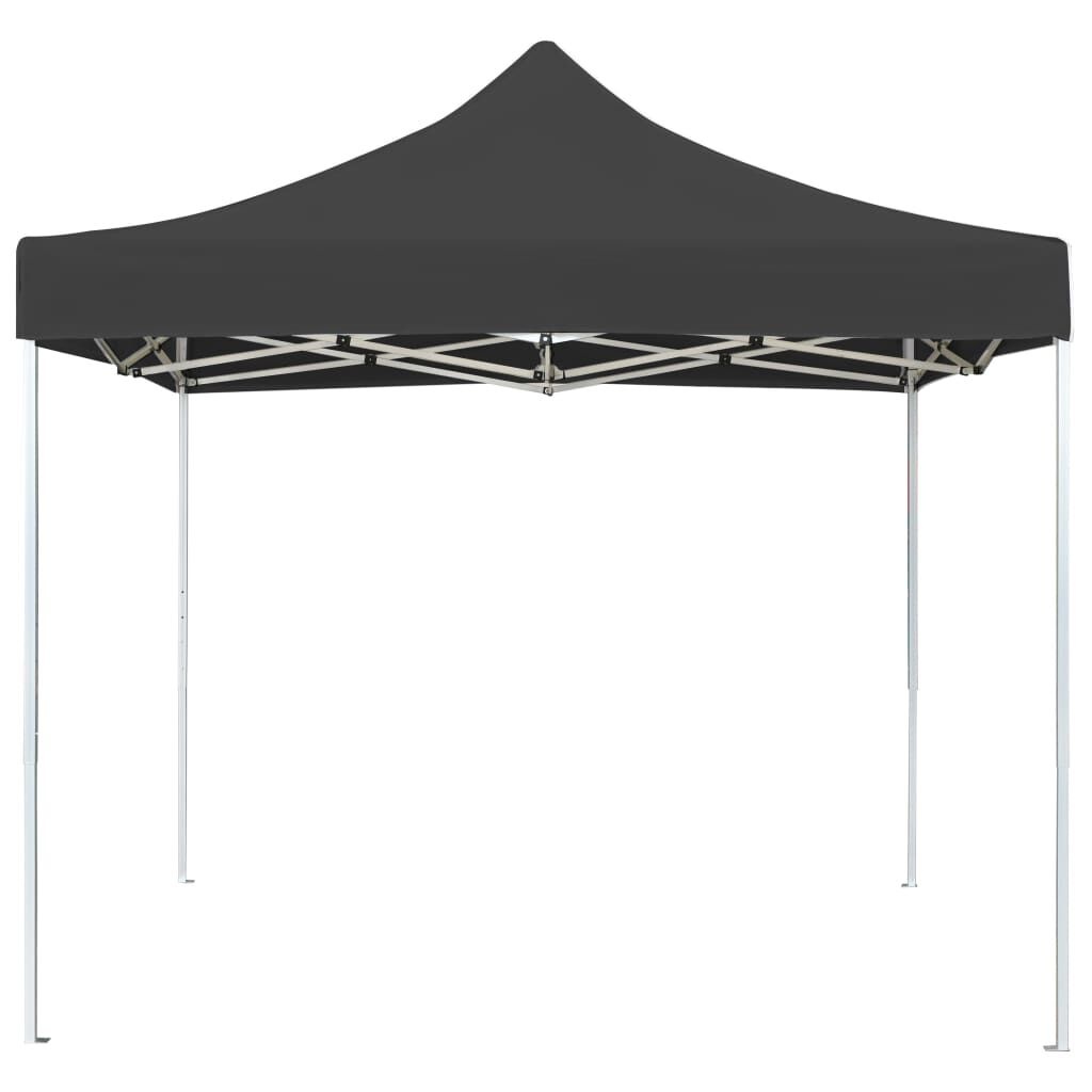 VidaXL Partytent 3x3m Aluminium Antraciet | 60% Korting! Kleine Scheur