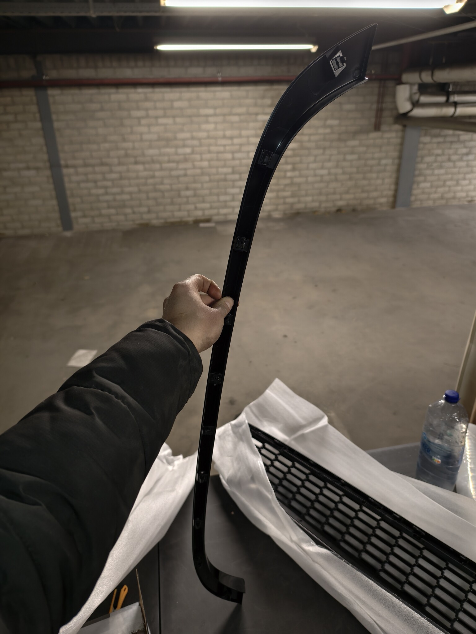 Grill MINI Cooper R55/56/57 JCW Stijl - Glanzend Zwart | 50% Korting!