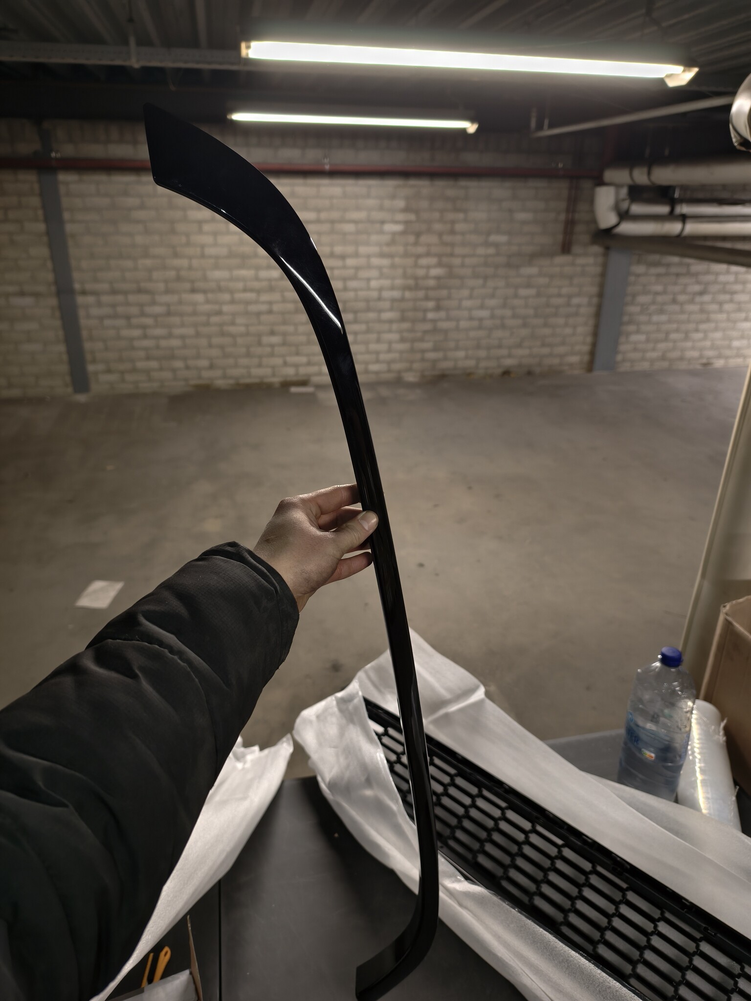 Grill MINI Cooper R55/56/57 JCW Stijl - Glanzend Zwart | 50% Korting!