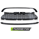 Grill MINI Cooper R55/56/57 JCW Stijl - Glanzend Zwart | 50% Korting!