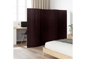 VidaXL Kamerscherm Bamboe Donkerbruin 250x165 cm - 35% Korting!
