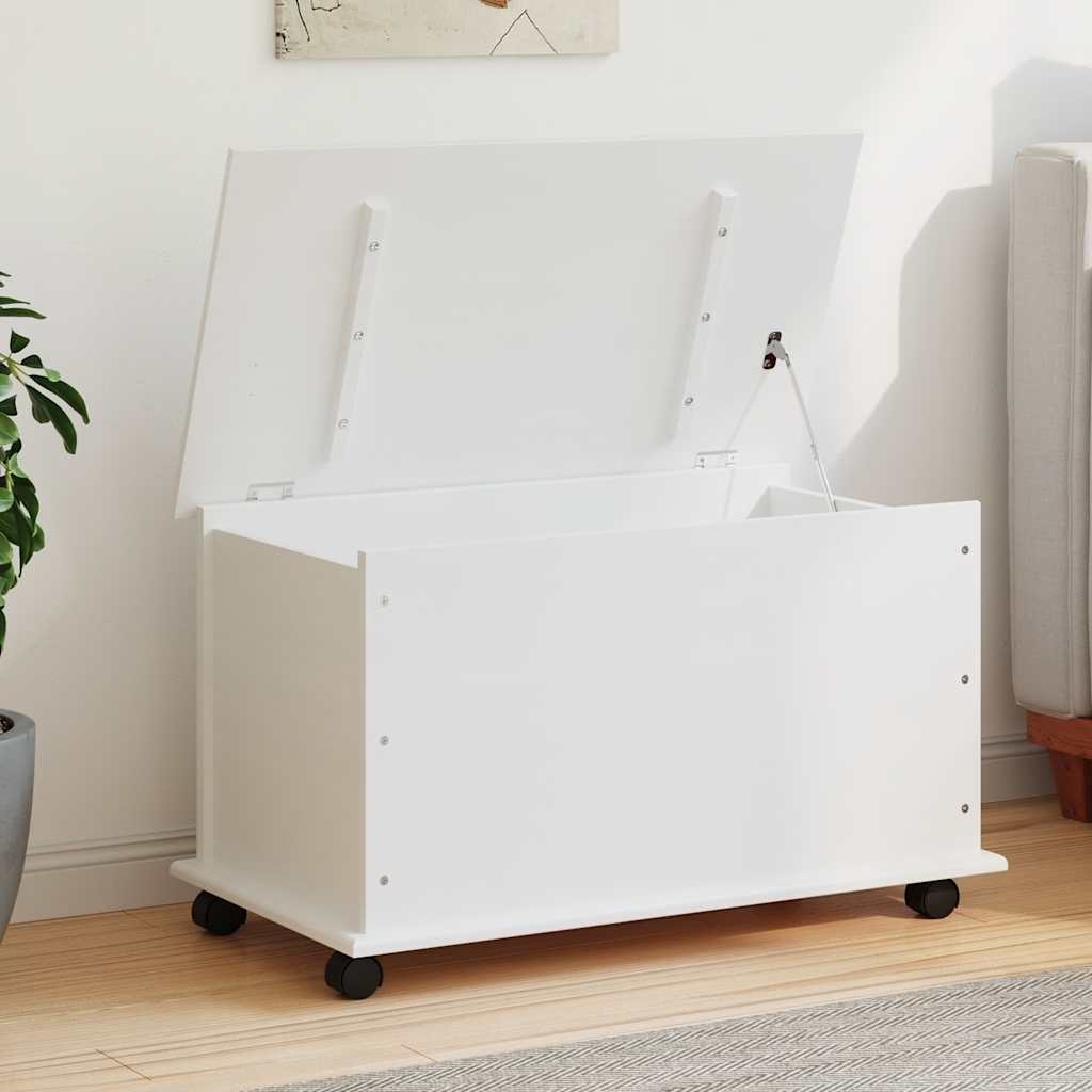 vidaXL ALTA Opbergkist Grenenhout Wit | 40% Korting | Zo Goed Als Nieuw!