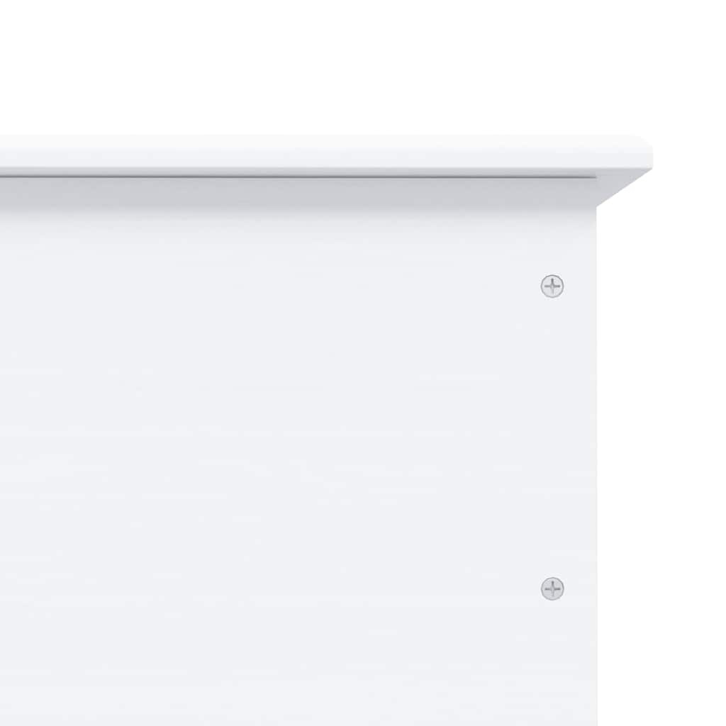 vidaXL ALTA Opbergkist Grenenhout Wit | 40% Korting | Zo Goed Als Nieuw!