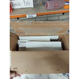 vidaXL Nachtkastje Hoogglans Wit 50x39x47 cm | -55% Korting | Lichte Krasjes