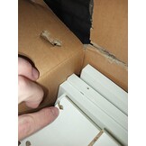 vidaXL Nachtkastje Hoogglans Wit 50x39x47 cm | -55% Korting | Lichte Krasjes