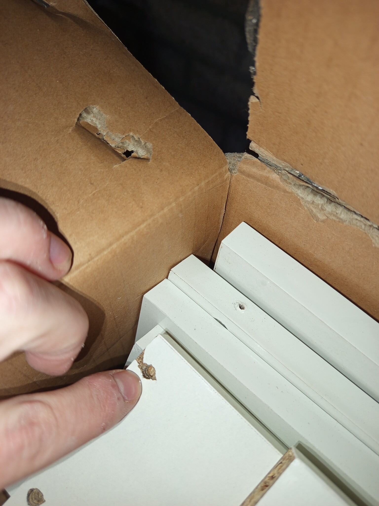 vidaXL Nachtkastje Hoogglans Wit 50x39x47 cm | -55% Korting | Lichte Krasjes