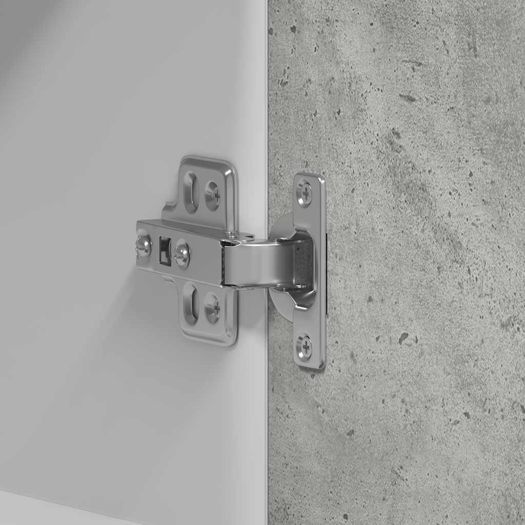 vidaXL Hangkast Lyon 60x31x60cm Betongrijs - 40% Korting!