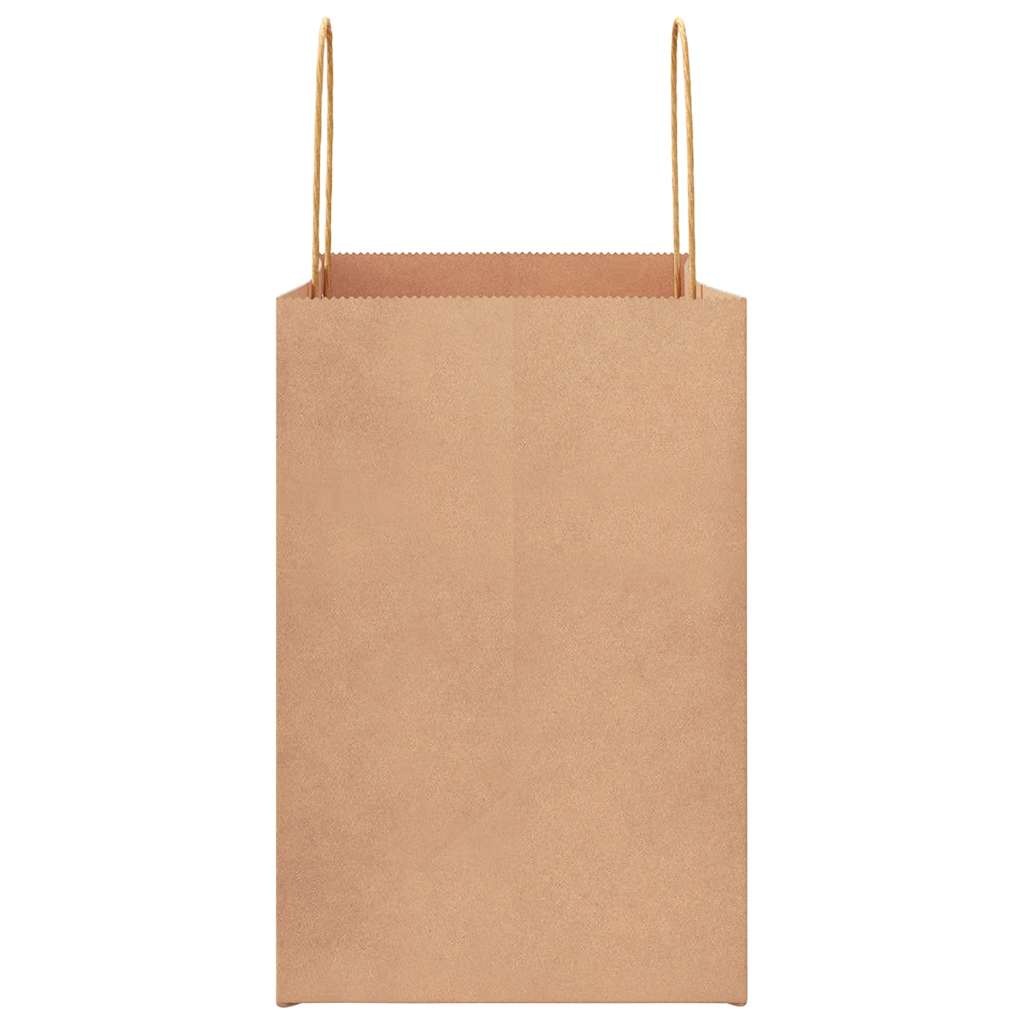 VidaXL Kraftzakken 250 stuks | Bruin, 26x17x25cm | 40% Korting!