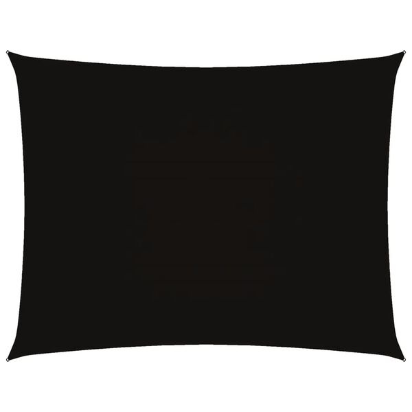 vidaXL Zonnescherm Rechthoekig 3,5x5m Zwart | 46% Korting!