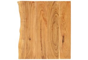 vidaXL Acaciahout Wastafelblad 58x52cm - Rustiek met 60% Korting!