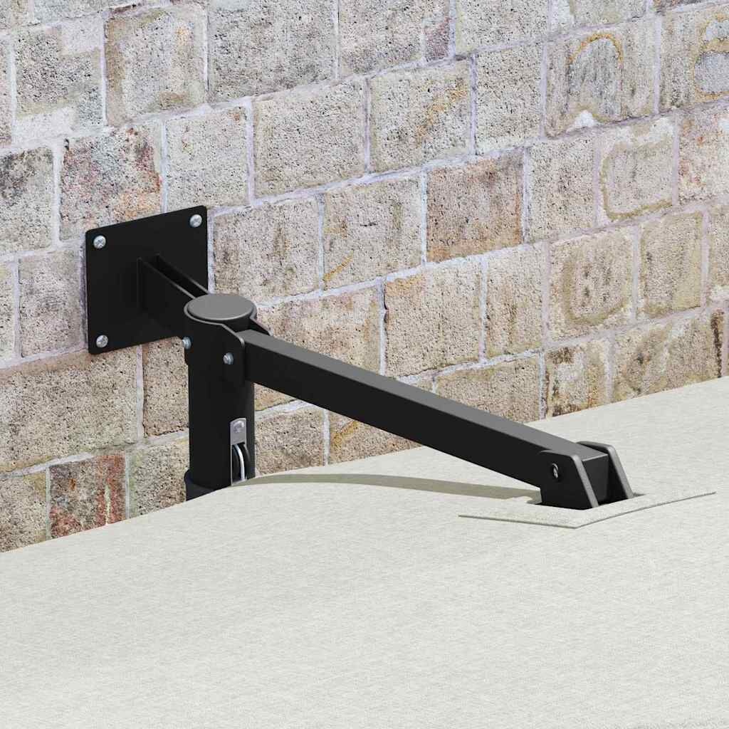 VidaXL Tuinparasol Beige/Zwart 46% Korting - Grote Schaduwoplossing!