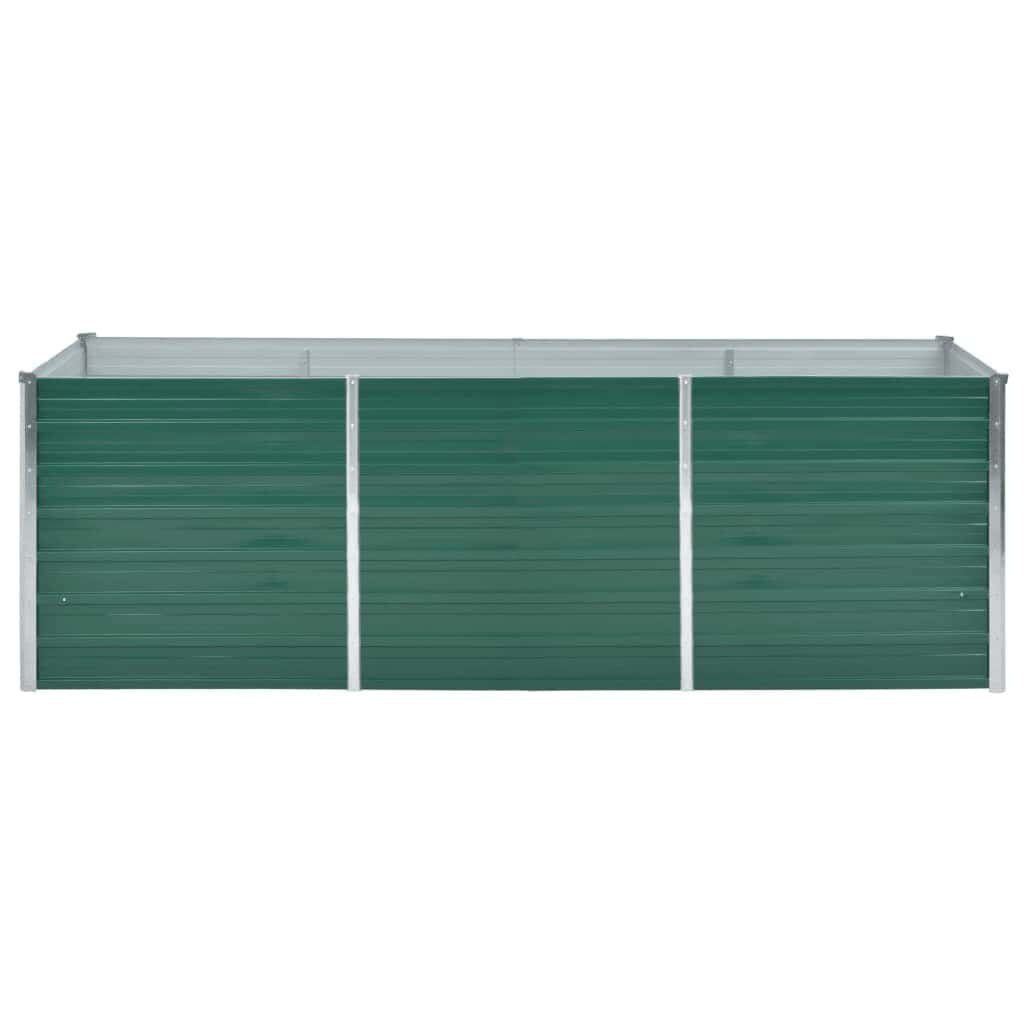 vidaXL Verhoogde Plantenbak 240x80x77cm Groen | 51% Korting!