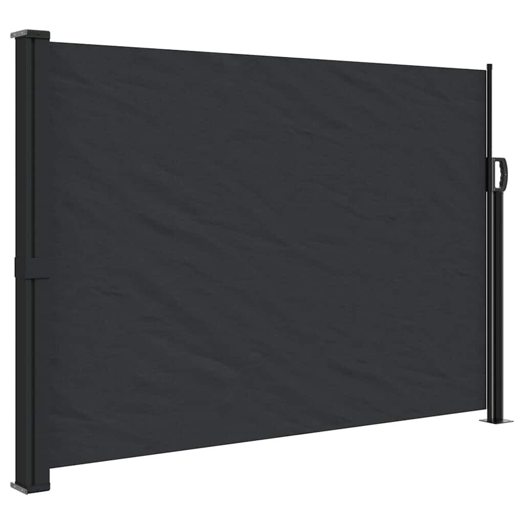 vidaXL Uittrekbaar Windscherm 140x500cm Zwart - 40% Korting!