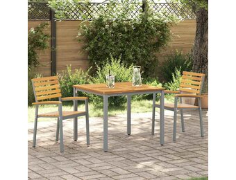 vidaXL Tuinstoelen (2x) Massief Acaciahout Bruin - 40% Korting!