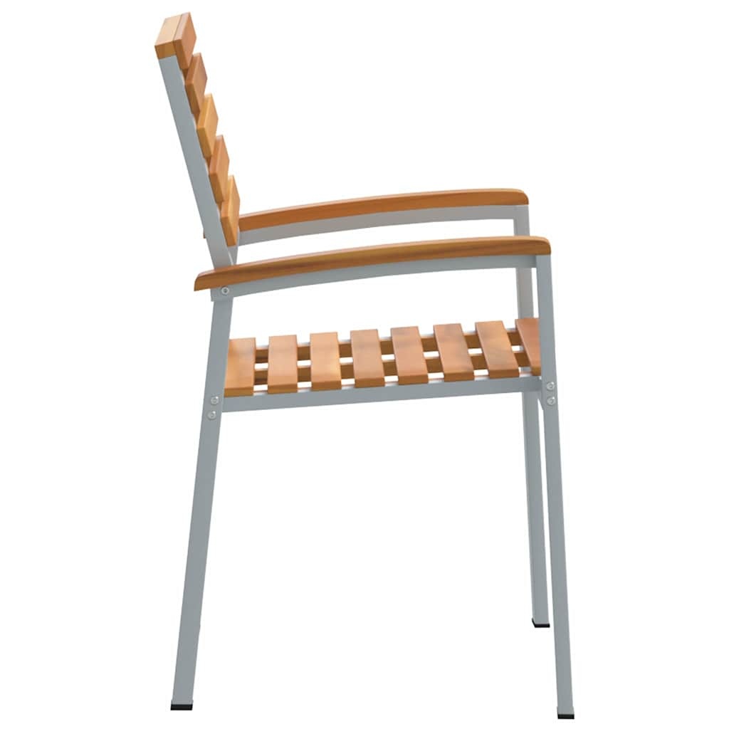 vidaXL Tuinstoelen (2x) Massief Acaciahout Bruin - 40% Korting!