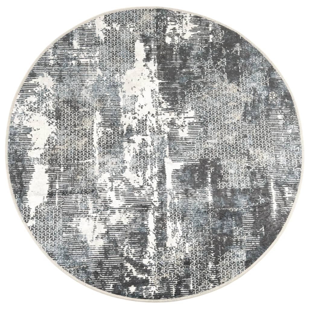 vidaXL Vloerkleed Wasbaar Anti-slip 120cm Meerkleurig | 40% Korting!