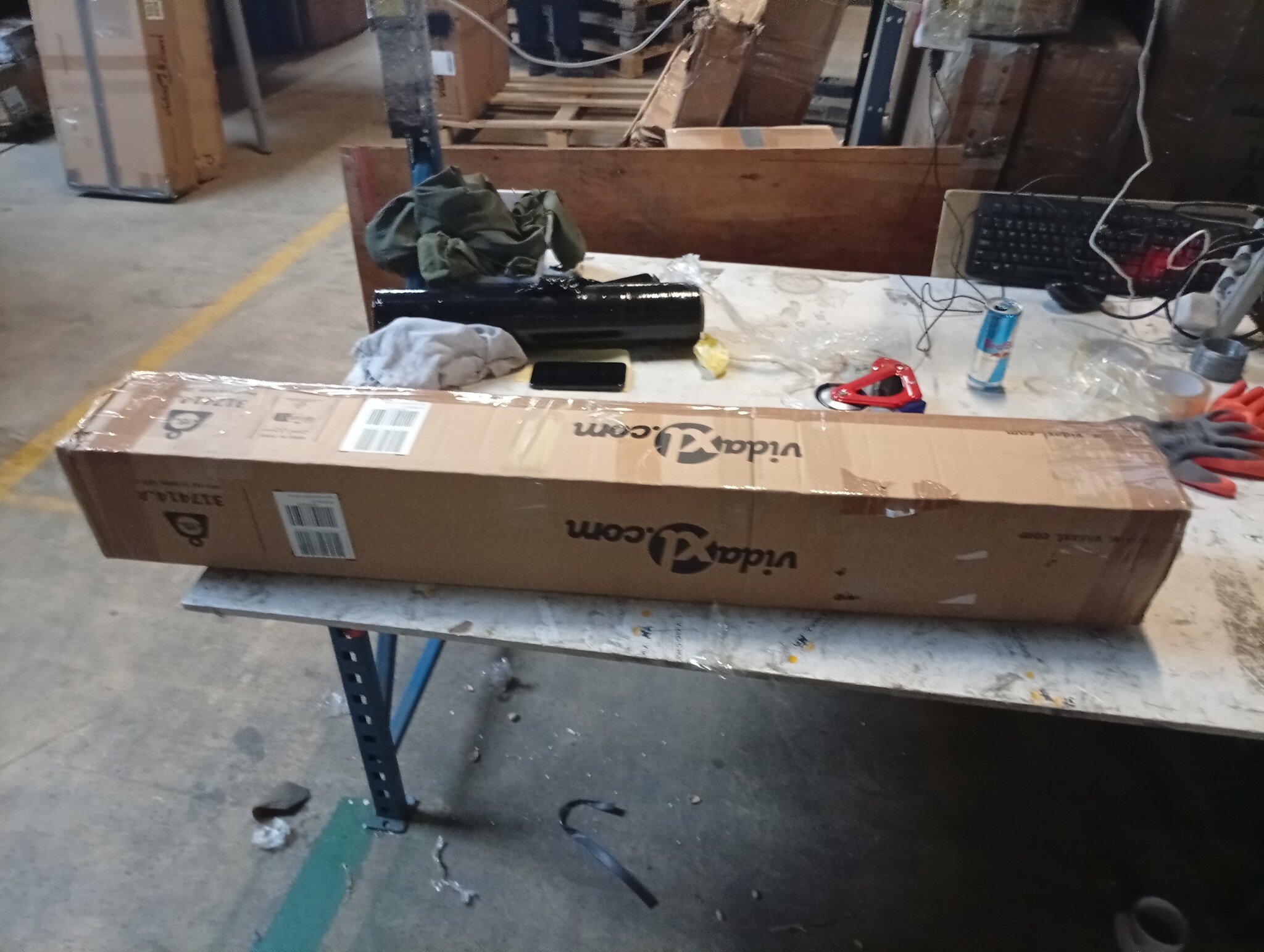 vidaXL Luifel Uitschuifbaar LED 250cm Antraciet - 59% Korting!