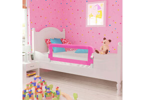 vidaXL Bedhekje Peuter - 102cm Roze - 46% Korting! Veilig & Opvouwbaar