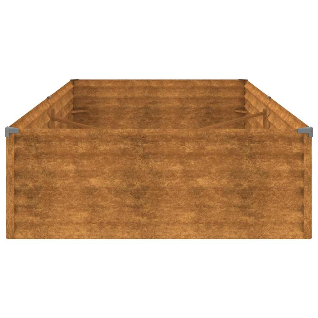 VidaXL Verhoogde Plantenbak 195x100x36 cm Cortenstaal - Nu 40% Korting!