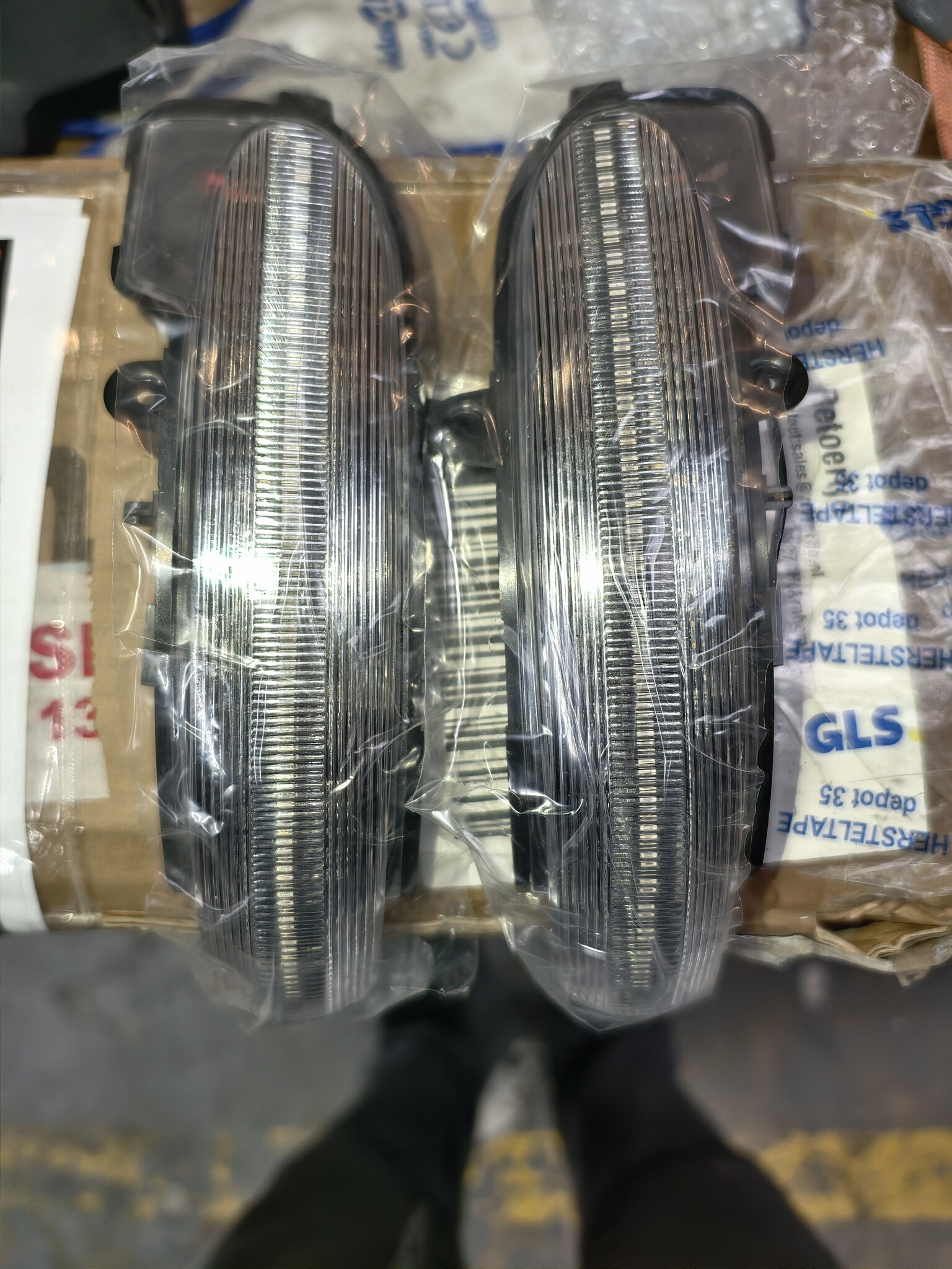 Dynamische LED Knipperlichten Spiegel Mercedes W203 (00-07) Wit - 50% Korting!