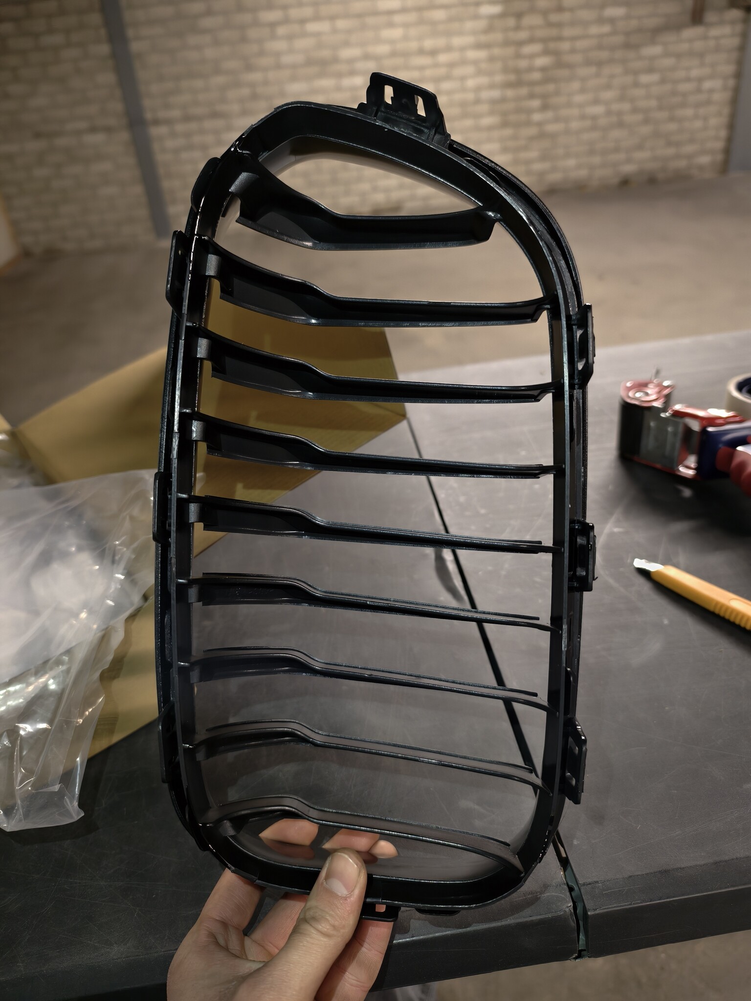 Grill BMW F20/F21 LCI (15-18) GLANZEND ZWART - 50% Korting!