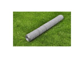 vidaXL Draadgaas 1x25m - Gegalvaniseerd Staal - 40% Korting!