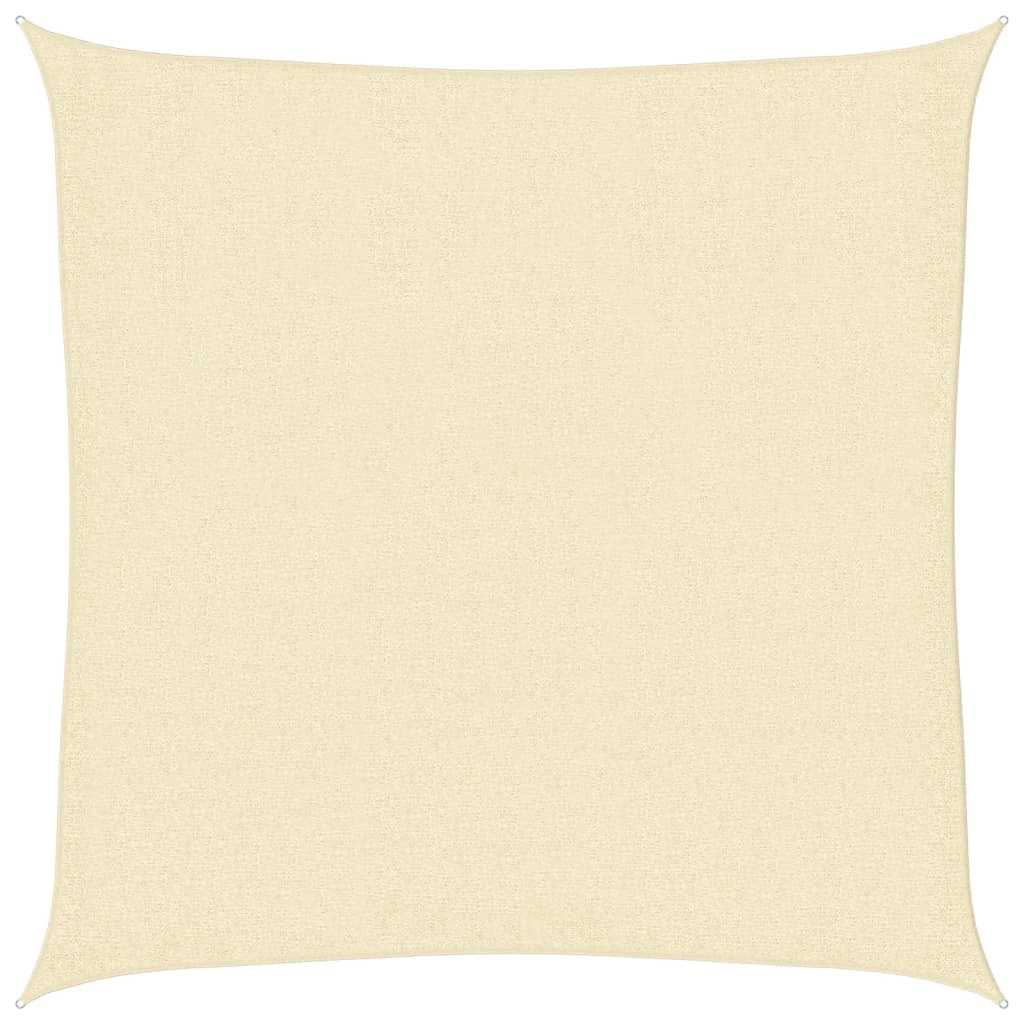 VidaXL Zonnescherm HDPE Vierkant 2x2m Crème - 40% Korting!