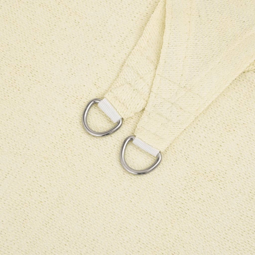 VidaXL Zonnescherm HDPE Vierkant 2x2m Crème - 40% Korting!