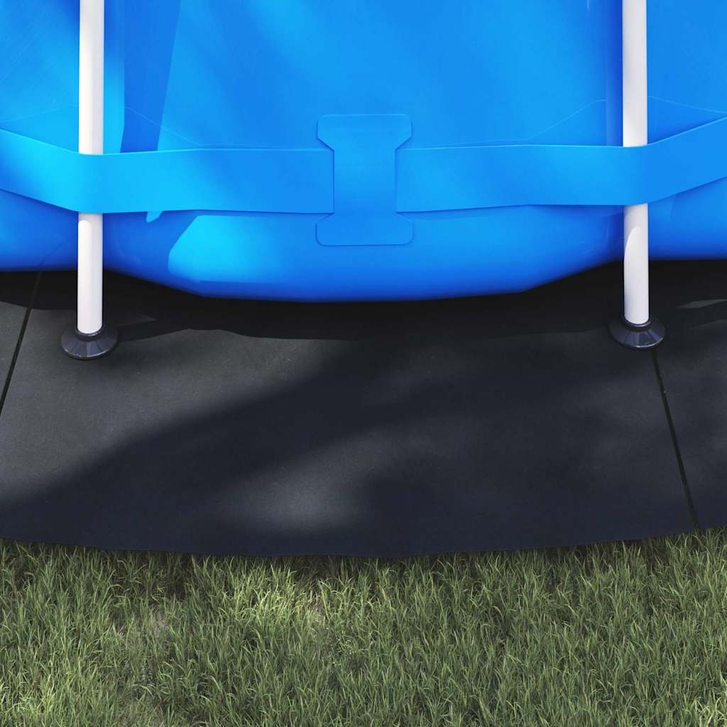 VidaXL Zwembad Grondzeil Polyester Geotextiel Zwart Ø 550 cm - 40% Korting!